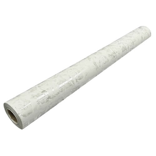 Cellophane Roll - White Roses