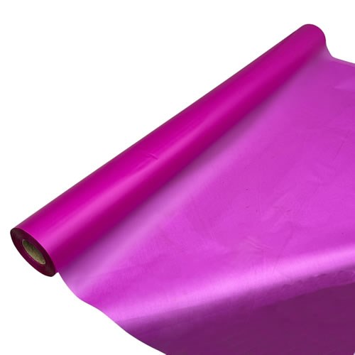 Cellophane Roll - Frosted Fuchsia