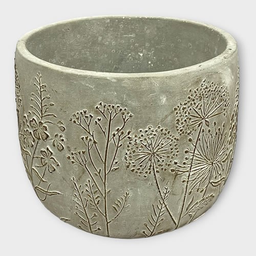 Ceramic Meadow Pot - 14.5cm