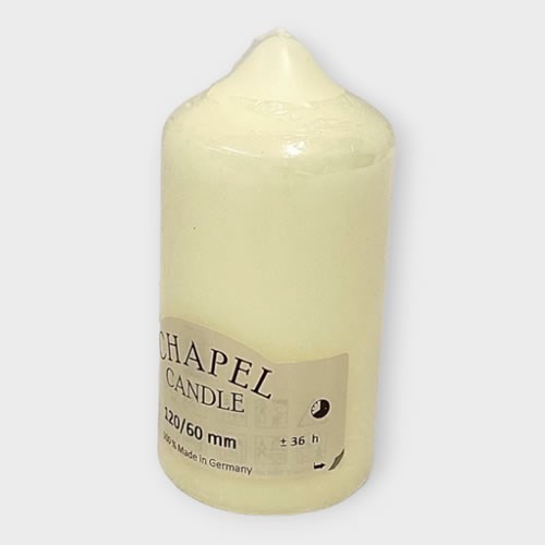 Chapel Candles 120x60mm (34hrs)