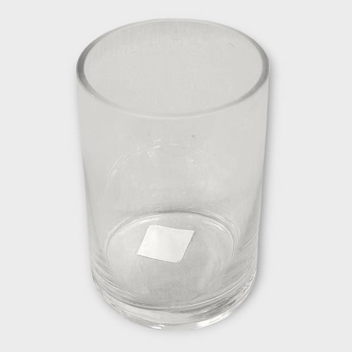 Glass Cylinder Vase - 15 x 10cm