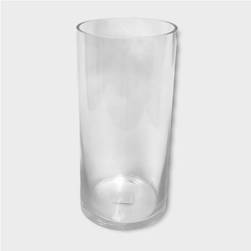 Glass Cylinder Vase - 25 x 12cm