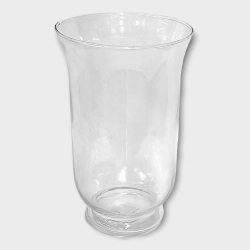 Glass Hurricane Vase - 25cm