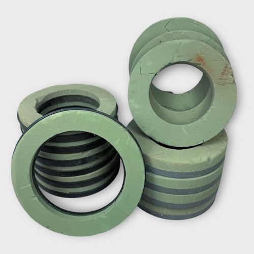 Clearance Item - 14 Assorted Floral Foam Rings (ex Floristry Stock)