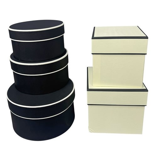 Clearance Item - 2 x Hatbox Sets