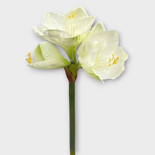 Clearance Item - Artificial Faux White Emperor Amaryllis