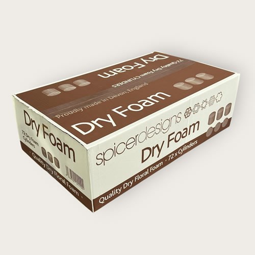 Clearance Item - Box of 72 x Dry Foam Cylinders