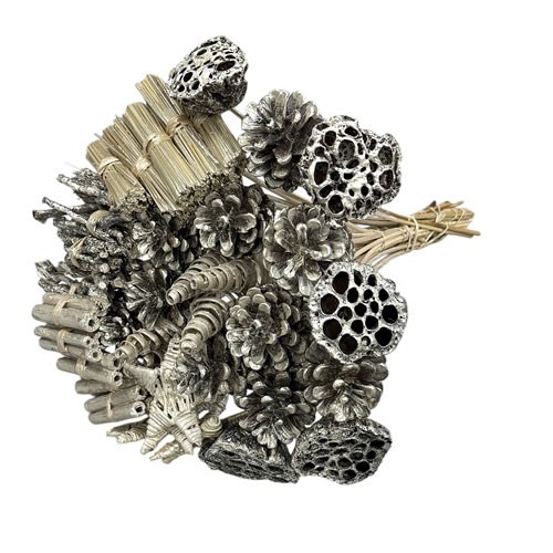 Clearance Item - Mixed Bunch of Dried Christmas Picks 50cm