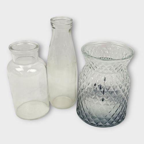 Clearance Item - Mixed Glass Job Lot of 3 - Ex Rental