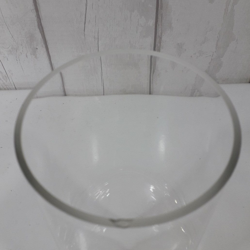 Glass Cylinder Vase - 30 x 10cm (chip on rim) *Only one Available*