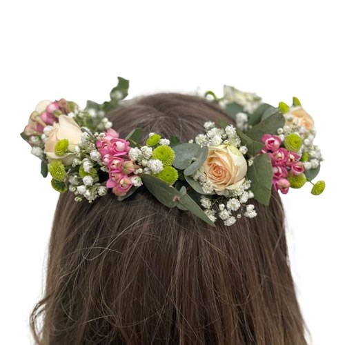Live flower crown discount