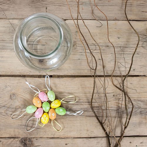 DIY Easter Hanging Coloured Eggs Kit