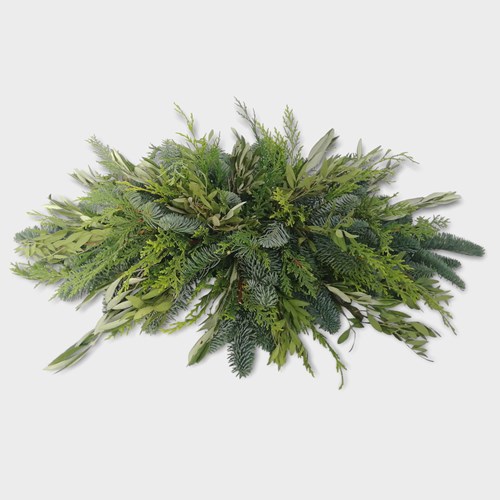 DIY Low Rustic Table Arrangement Kit (on 12" Foam Kasket)
