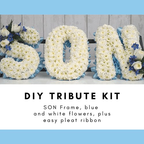 Diy Son Funeral Tribute Kits Wholesale Dutch Flowers Florist Supplies Uk