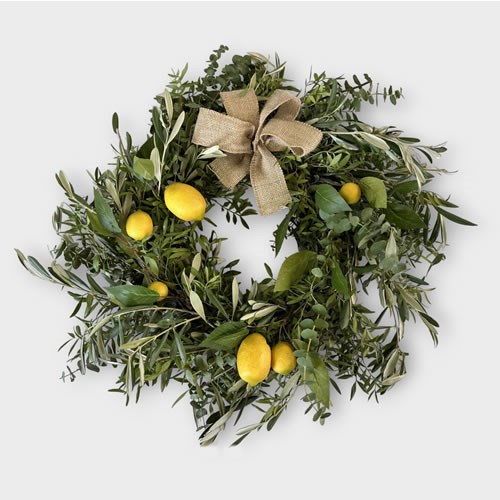 DIY Wreath Kit - Lemon & Olive