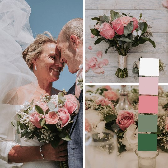 Wedding Flower Packs - Pink