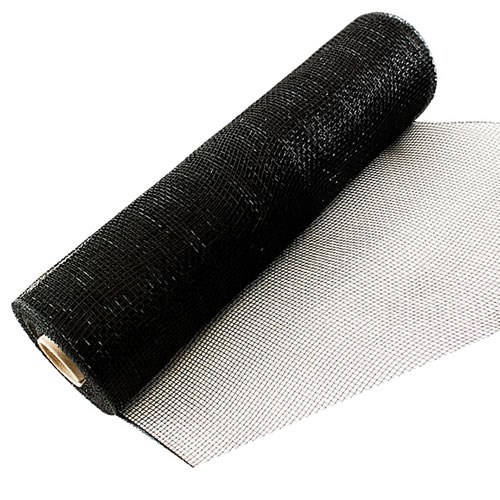 Deco Mesh - Black 25cm x 9.1m