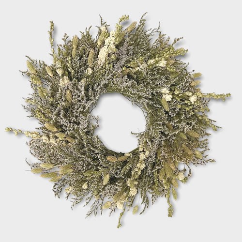 Flower Wreath - Sea Breeze 50cm (Dried)