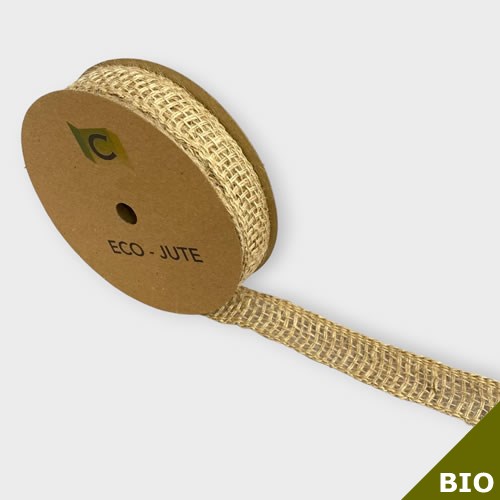 Eco Ribbons ECO Jute Natural Floristry Ribbon 600mm | 100% Biodegradable ...