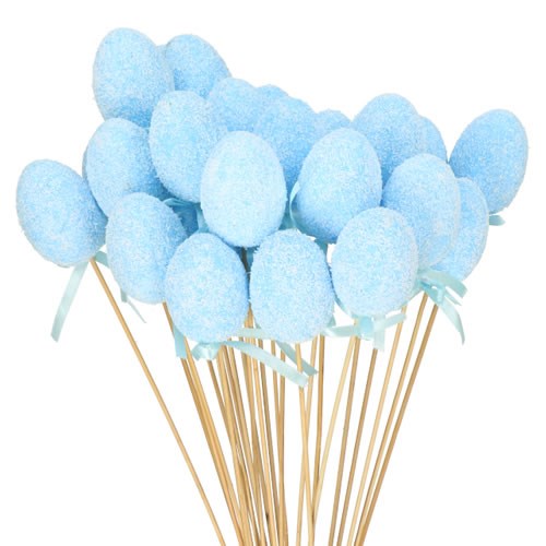 Easter Egg Picks - Candy Light Blue