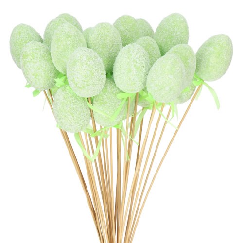 Easter Egg Picks - Candy Light Green