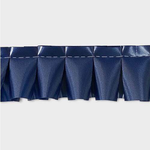 Ribbon Easy Pleat - Admiral Blue