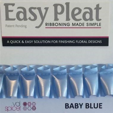 Ribbon Easy Pleat - Baby Blue