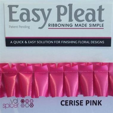 Ribbon Easy Pleat - Cerise Pink