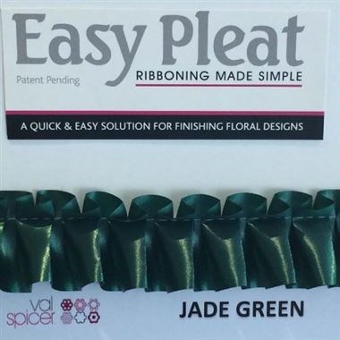 Ribbon Easy Pleat - Jade Green