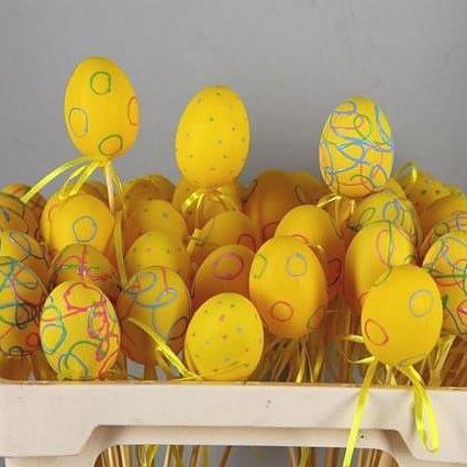 Egg Picks - Festival Yellow