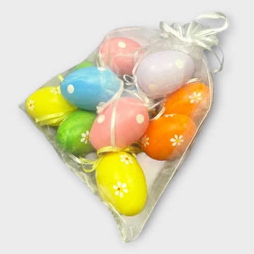 Eggs - Flowers & Spots Hanging