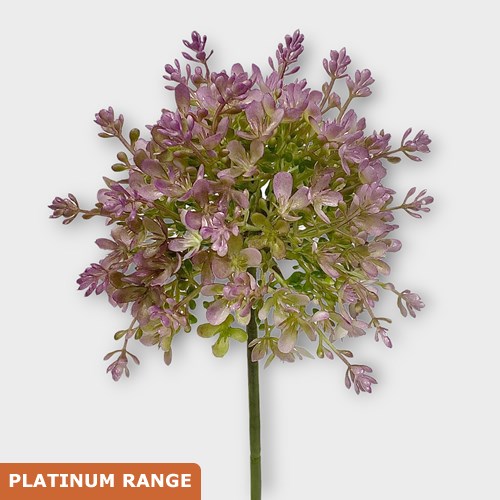 Artificial Faux Cottage Allium Lilac