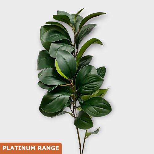 Artificial Faux Peperomia Spray