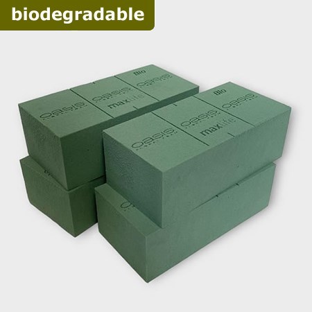 Floral Foam Bricks OASIS Biodegradable Bricks x 4 (Wet)