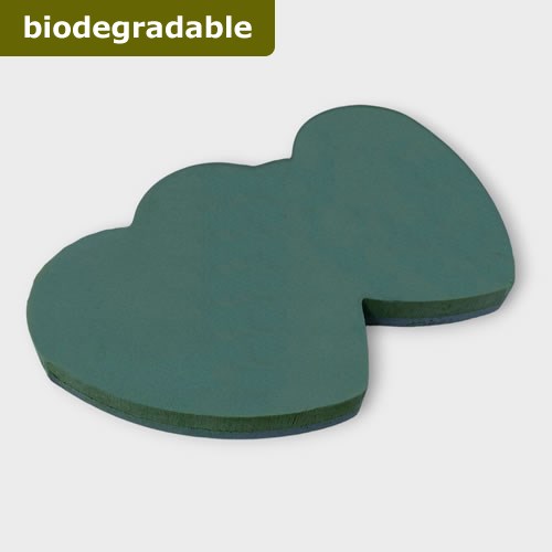Floral Foam Heart Double Solid 18" (Bio Foam)
