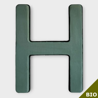 Floral Foam Letter H (Bio Foam)
