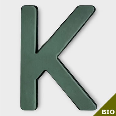Floral Foam Letter K (Plastic Backed)