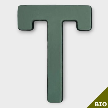 Floral Foam Letter T (Bio Foam)