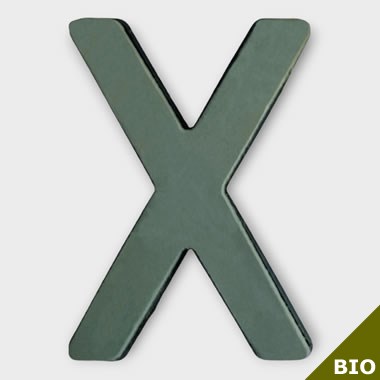 Floral Foam Letter X (Bio Foam)