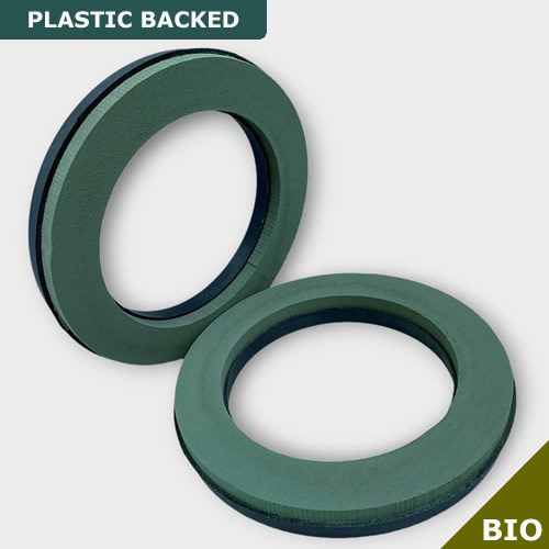 Floral Foam Ring (Plastic Backed - Bio Foam) 14"