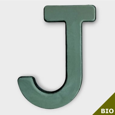 Floral Foam Letter J (Bio Foam)