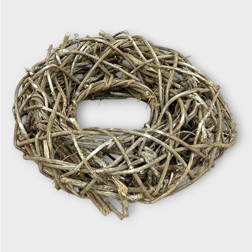 Frosted Vine Root Wreath 28cm