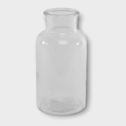 Glass Apothecary Bottle (16x8cm) 