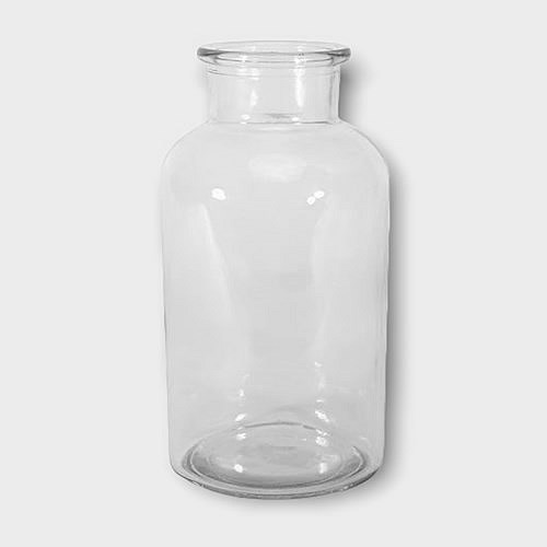 Glass Apothecary Bottle (20x10cm)
