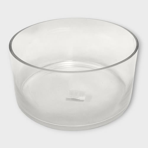 Glass Cylinder Bowl - 10 x 20cm