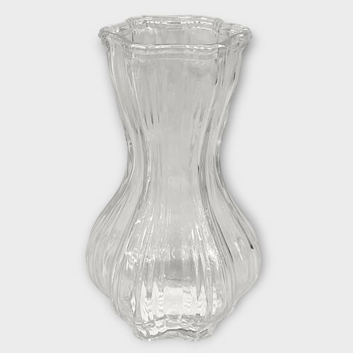 Glass Daisy Vase - 15cm