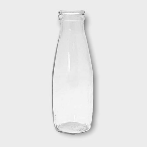 Glass Milk Bottle - 20.8cm (500ml)