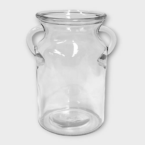 Glass Milk Churn - 19cm