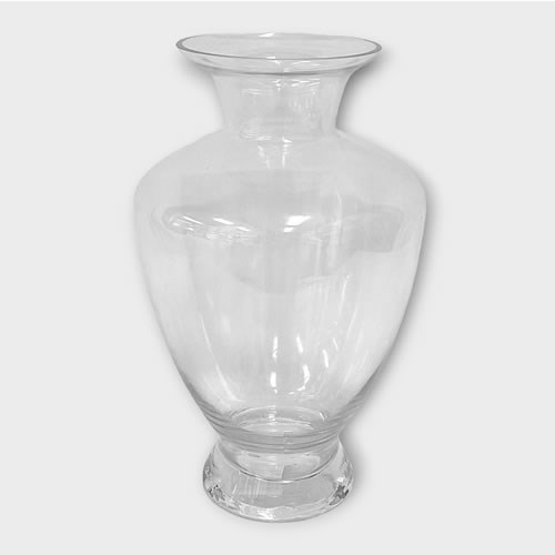 Glass Royal Vase - 23cm