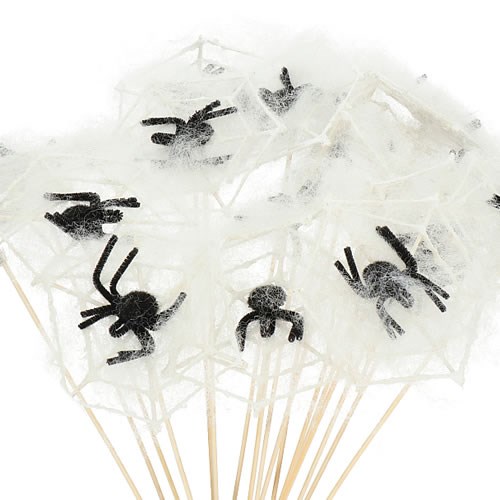 HALLOWEEN SPIDERS IN WEB PICKS